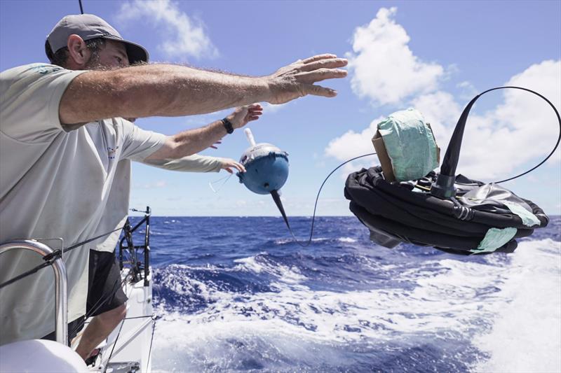 The Ocean Race science programme enables data collection in hard to access parts of the ocean. Photo from The Ocean Race 2023 - photo © Amory Ross / 11th Hour Racing / The Ocean Race