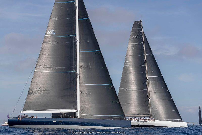 Magic Carpet 3 and Galateia at Voiles de St Tropez photo copyright Gilles Martin-Raget taken at  and featuring the Wally class