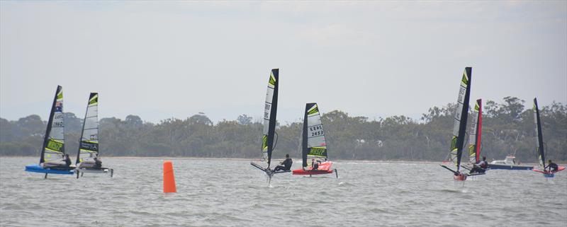 WASZP Slalom Covid Cup 2021 photo copyright Marc Ablett taken at  and featuring the WASZP class