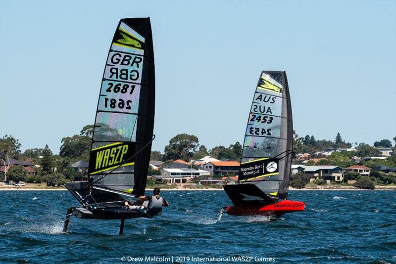 Trotman and Hunter - WASZP Australian National Championships - photo © Drew Malcolm