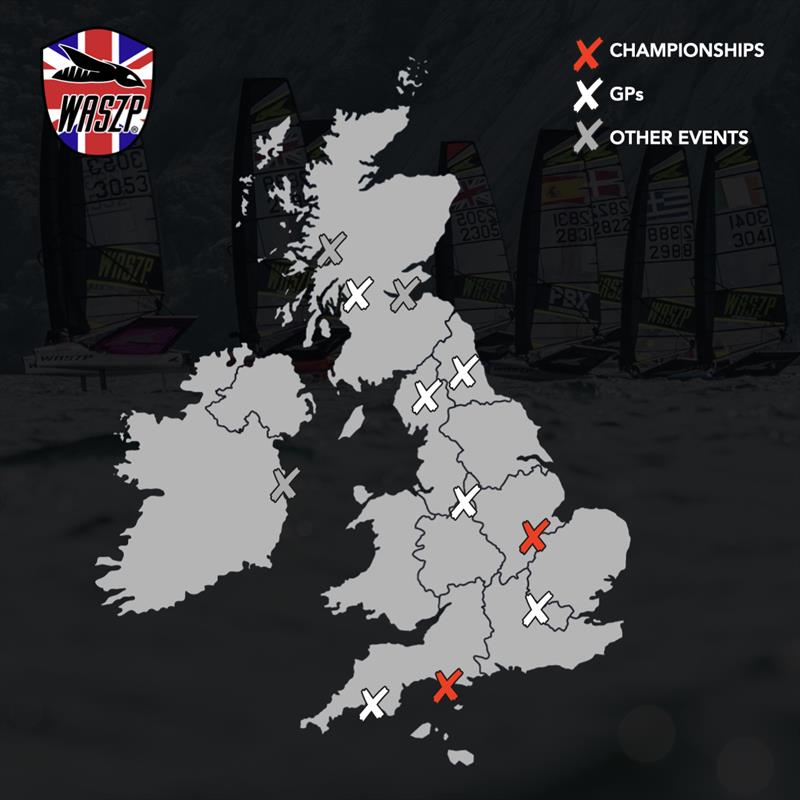 WASZP UK 2022 Venues photo copyright WASZP UK taken at  and featuring the WASZP class