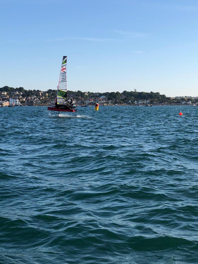 WASZPs on the Isle of Wight at Seaview photo copyright Martin Evans taken at Sea View Yacht Club and featuring the WASZP class