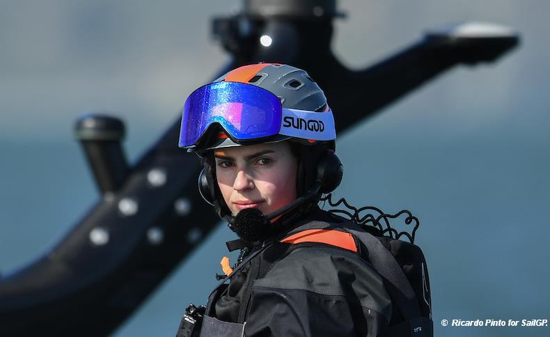 Hattie Rogers has continued her path into professional sailing with the Athena Pathway Programme photo copyright Ricardo Pinto for SailGP taken at Sorrento Sailing Couta Boat Club and featuring the WASZP class