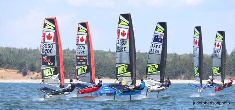 2024 WASZP North Americans 2024 at Halifax, Nova Scotia photo copyright Jude Robertson Photography taken at Royal Nova Scotia Yacht Squadron and featuring the WASZP class