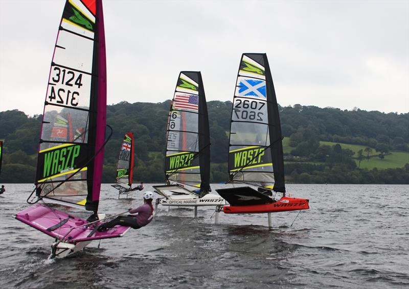 WASZP Welsh Championship at Bala photo copyright John Hunter taken at Bala Sailing Club and featuring the WASZP class