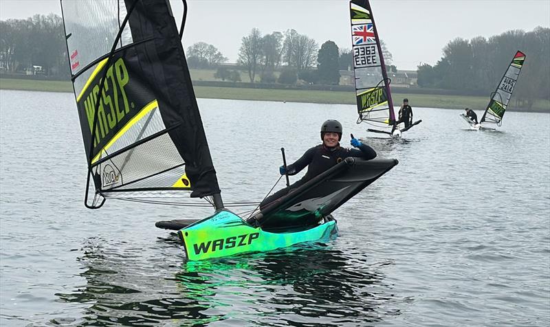 James Crossley waiting for wind -  - photo © RSC