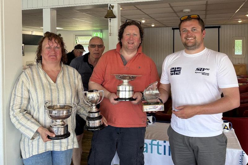 Nigel and Belinda O'Donnell win the Wayfarer Westerns and Craftinsure National Circuit event at Banbury - photo © Matt Swanwick