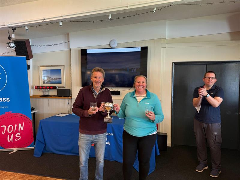 John Clementson and Mel Titmus win the 2025 Wayfarer Inland Championship, supported by Craftinsure - photo © Sam Pygall