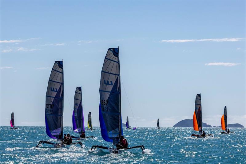 A record 13 Weta 4.4s are challenging for first place - 74 Islands Distillery Airlie Beach Race Week - photo © Andrea Francolini / ABRW