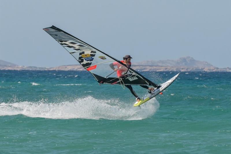 Stamatis in action - 2024 FPT Naxos photo copyright PROtography Official taken at  and featuring the Windsurfing class