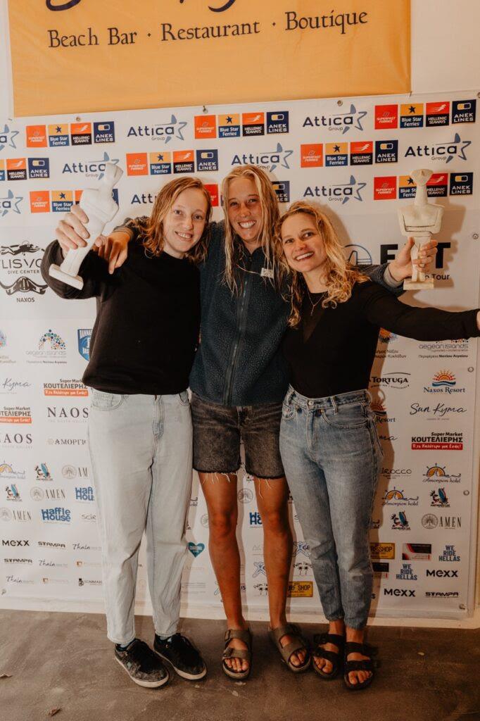 Lisa Kloster takes the 2024 Freestyle Pro Tour title! - 2024 FPT Naxos photo copyright PROtography Official taken at  and featuring the Windsurfing class