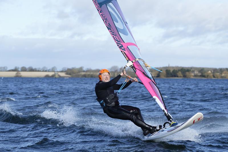 Winter windsurfing at Grafham Water Sailing Club - photo © Paul Sanwell / OPP