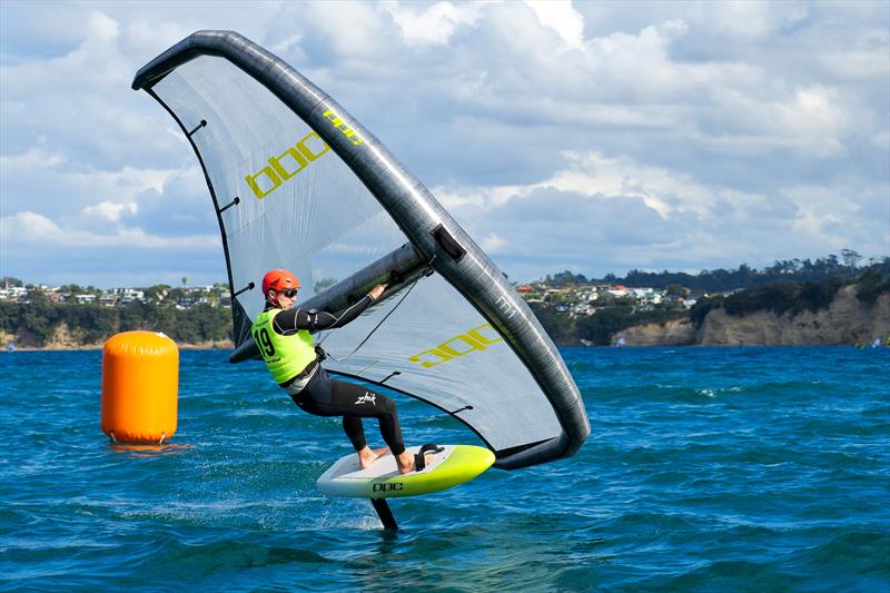 Josh Armit - Predictwind 2024 NZ Wingfoil Championships - May 2024 - Manly SC photo copyright Sam Thom/Wingfoil NZ taken at Manly Sailing Club and featuring the Wing Foil class