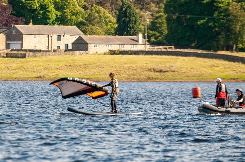 NEYYSA North Junior Championships - Wingfoiling Tasters photo copyright Dave Woods taken at Derwent Reservoir Sailing Club and featuring the Wing Foil class