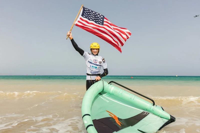 Christopher Macdonald - 2024 GWA Wingfoil World Cup Fuerteventura day 3 photo copyright Svetlana Romantsova taken at  and featuring the Wing Foil class