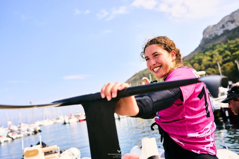 Suardiaz is currently sitting in 3rd - 2024 Wingfoil Racing World Cup Italy  photo copyright IWSA media/ Robert Hajduk taken at  and featuring the Wing Foil class