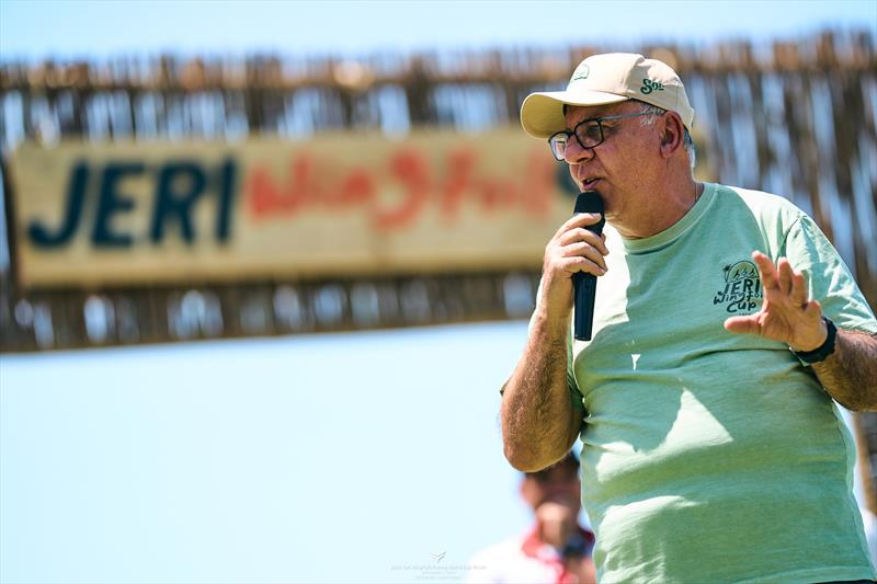 Paolo Piatti - passionate to protect the soul of Jericoacoara - 2024 WingFoil Racing World Cup Brazil - photo © IWSA media/ Robert Hajduk