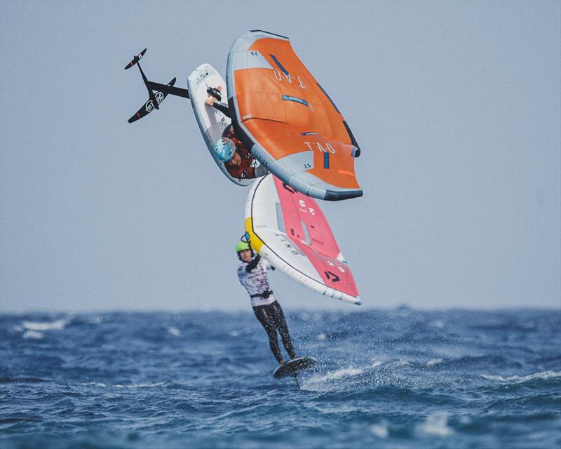Viola Lippitsch (Austria) completed the women's podium in third place - Gran Canaria GWA Wingfoil World Cup 2025 - photo © Lukas K Stiller