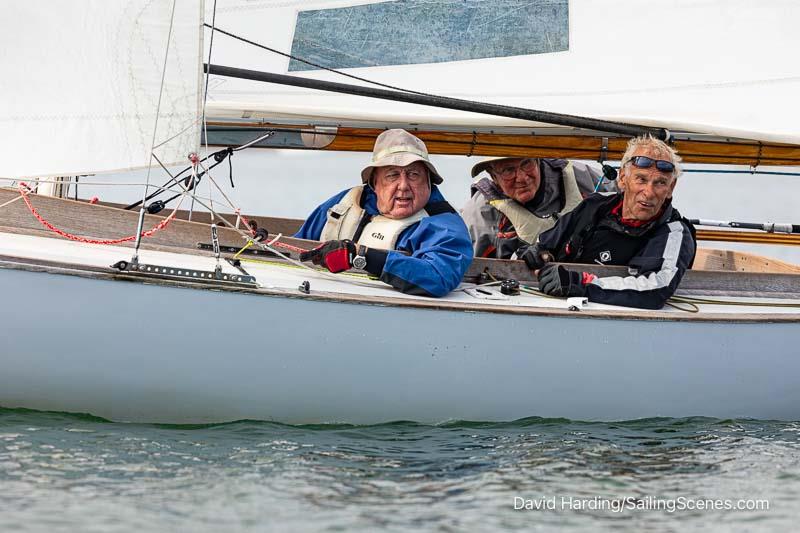 XOD crossing the finishing line on Bournemouth Digital Poole Week 2024 Day 4 photo copyright David Harding / www.sailingscenes.com taken at Parkstone Yacht Club and featuring the XOD class