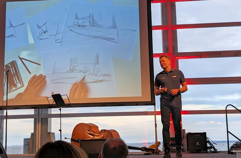 X-Yachts CEO Kræn Brinck Nielsen unveiled the intention to design a new racing yacht to win the 2025 ORC World Championship during the X-Yachts Gold Cup 2023 - photo © Mark Jardine
