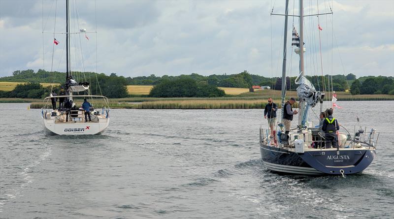 Heading down the picturesque Haderslev Fjord during the X-Yachts Gold Cup Festival 2025 - photo © Mark Jardine