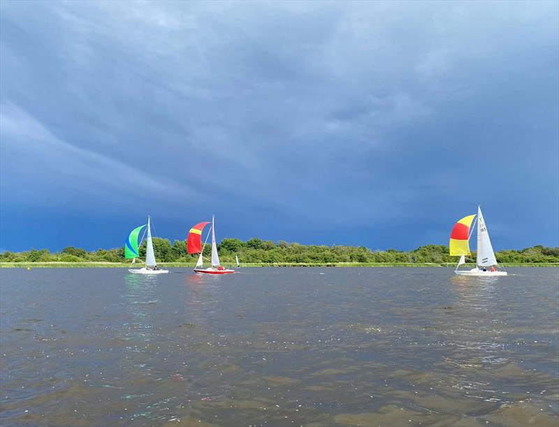 Yeoman Nationals at the Norfolk Punt Club - photo © Joan Dickie