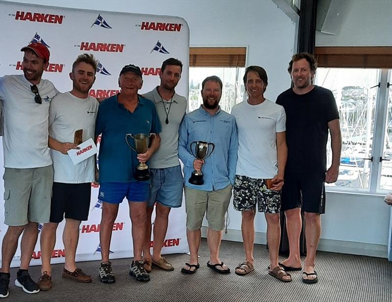  Sam Barnett, Taylor Balogh, Jonny Bell, Matt Kempkers, Thomas Old, Harry Thurston - 2023 Harken Young 88 National Championships - photo © Young 88 Assoc